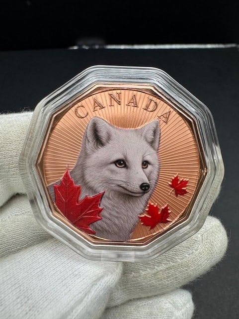 Guardians of the North Series – Arctic Fox 1oz .999 Copper Coin