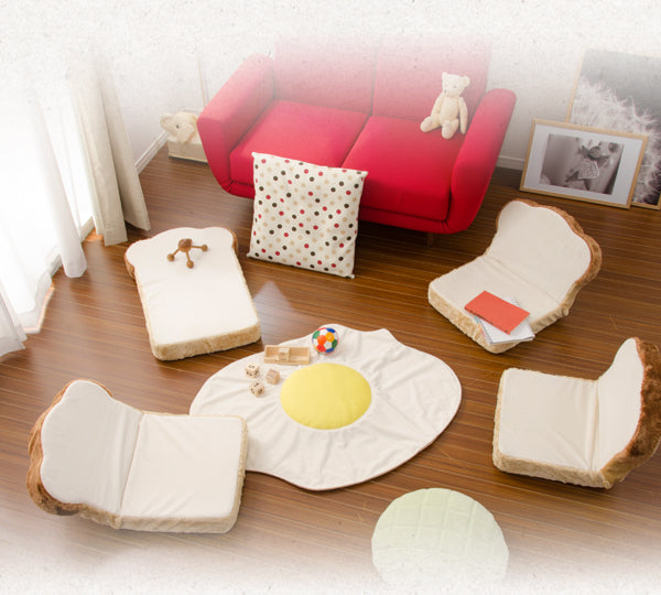 食パン座椅子「ぷちパン」4枚セット — 【セルタン 公式】