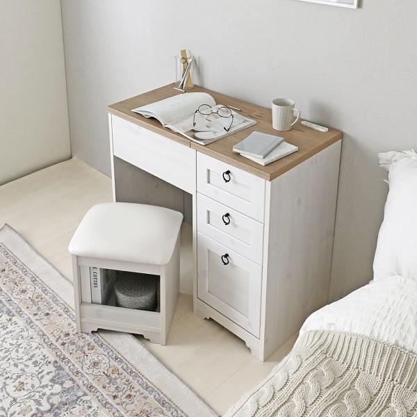 ANRI（アンリ）デスク ドレッサー（80cm幅）：SatoSangyo Web Order