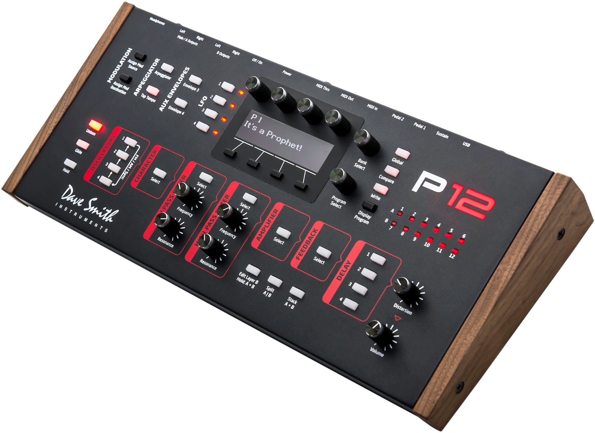 Prophet 12, 12-voice Synth, Now as a Module, and Demonstrated by