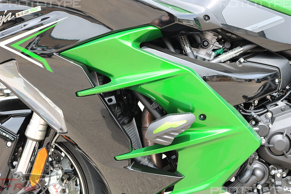 T-Rex Racing 2020 - 2022 Kawasaki Ninja Z H2 No Cut Frame Sliders