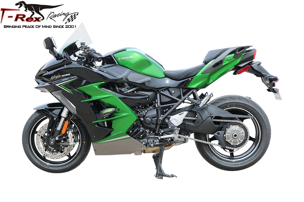 T-Rex Racing 2020 - 2022 Kawasaki Ninja Z H2 No Cut Frame Sliders