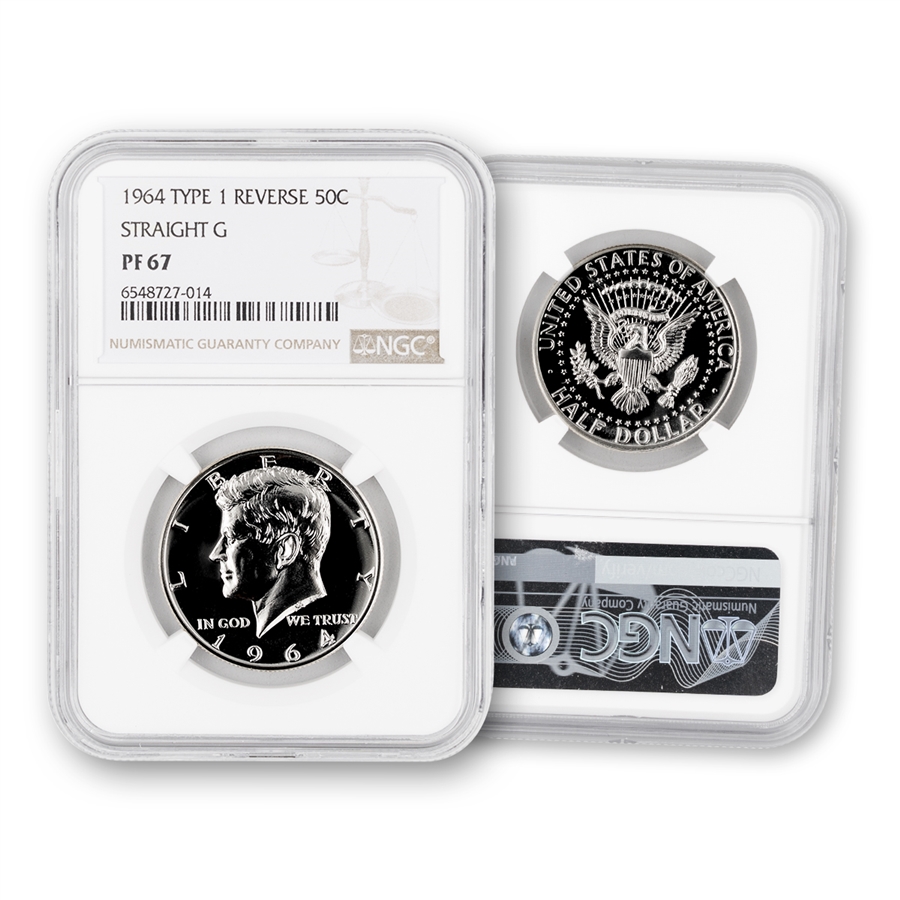 アメリカ 1964 ケネディ プルーフ ハーフダラー 銀貨 NGC PF67 Buy