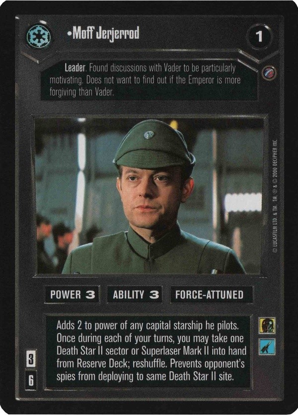 Star Wars CCG Moff Jerjerrod