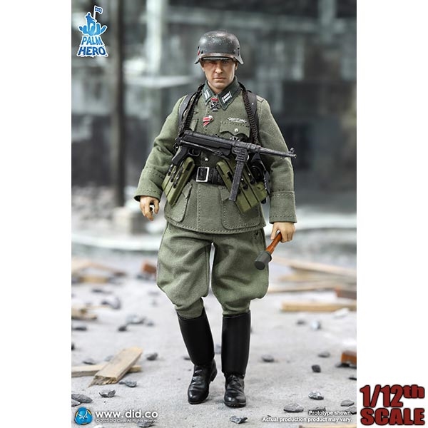 Monkey Depot - DiD 1/12th WWII German WH Infantry Captain Thomas