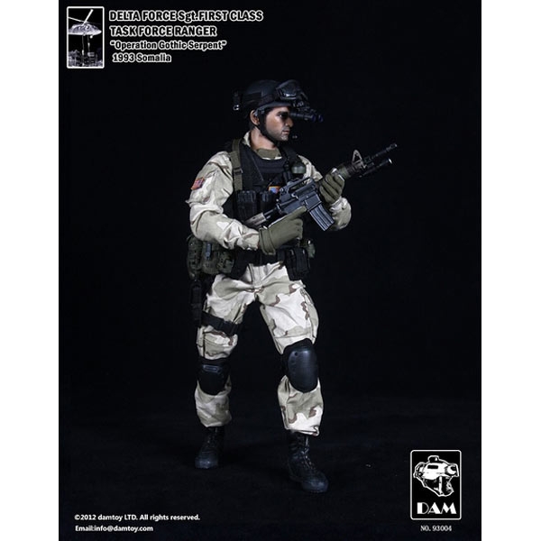 Monkey Depot - Boxed Figure: DAM Delta Force Sgt. First Class Task