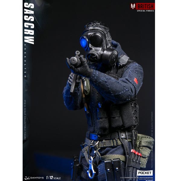Monkey Depot - Boxed Figure: DamToys 1/12 SAS CRW Assaulter (DAM