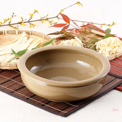 手作り麺・ピザ生地が美味しく仕上がる こね鉢 27白 石見焼 ｜ 産直お