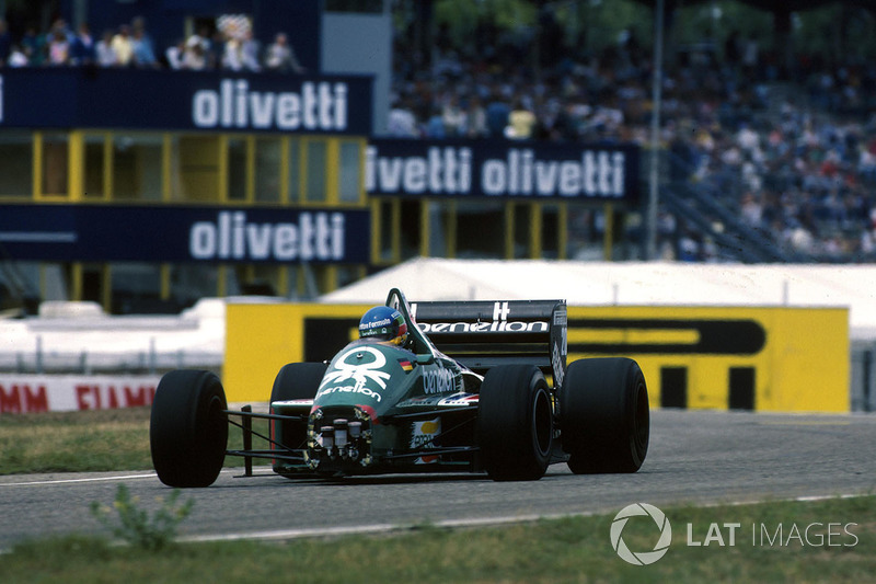 F1's iconic cars: The brutal Benetton B186 by Giorgio Piola
