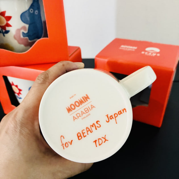 ARABIA×BEAMS JAPAN】特別なハンドペイントのムーミンマグ｜長谷部 ｜BEAMS