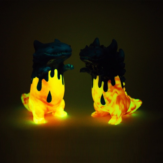 カルトでアートなソフビ“山椒魚怪獣バイロン”と“ランジロン”｜BEAMS