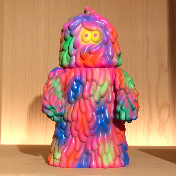 フジサキタクマ モールエイリアン ソフビ無限に広がるポップでカラフル