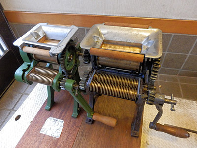 田中式製麺機 - 趣味の製麺