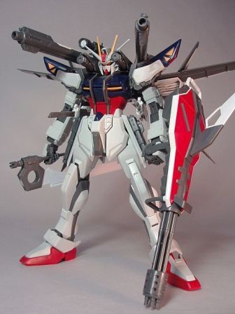 MG ストライクE+I.W.S.P（ルカス・オドネル専用機） レビュー - なんか
