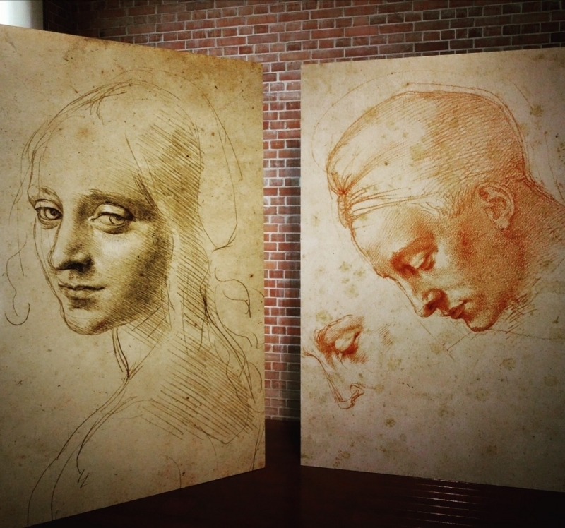 レオナルド・ダ・ヴィンチ＆ミケランジェロ展＠三菱一号館美術館