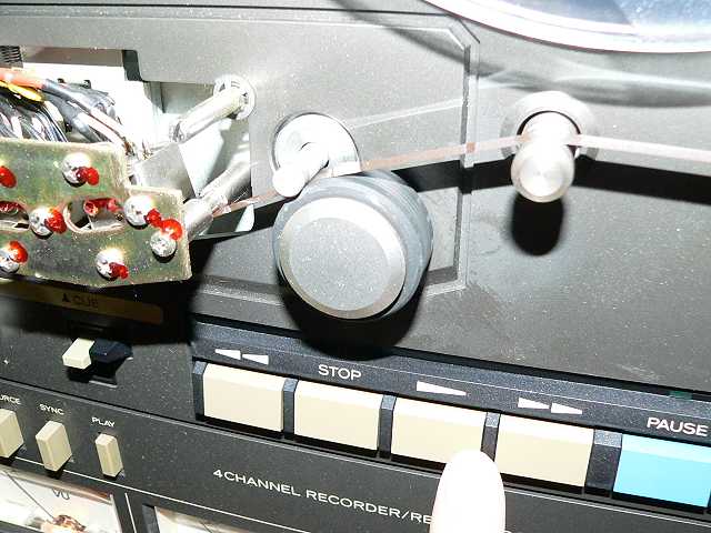 TEAC 4トラックオープンリールデッキ 22-4 の修理 −その1− - Tomの