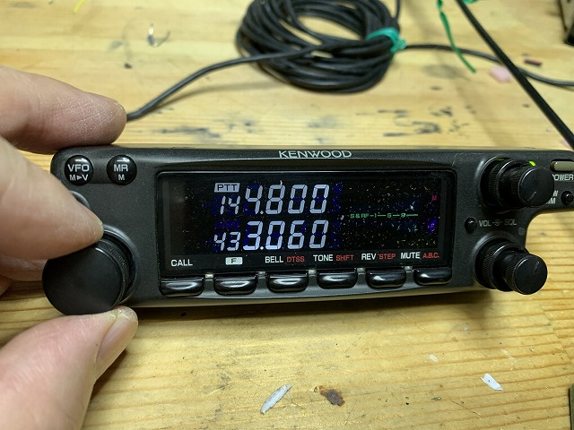 KENWOOD デュアルバンドモービル機 TM-732の修理 ーFINALー - Tomの