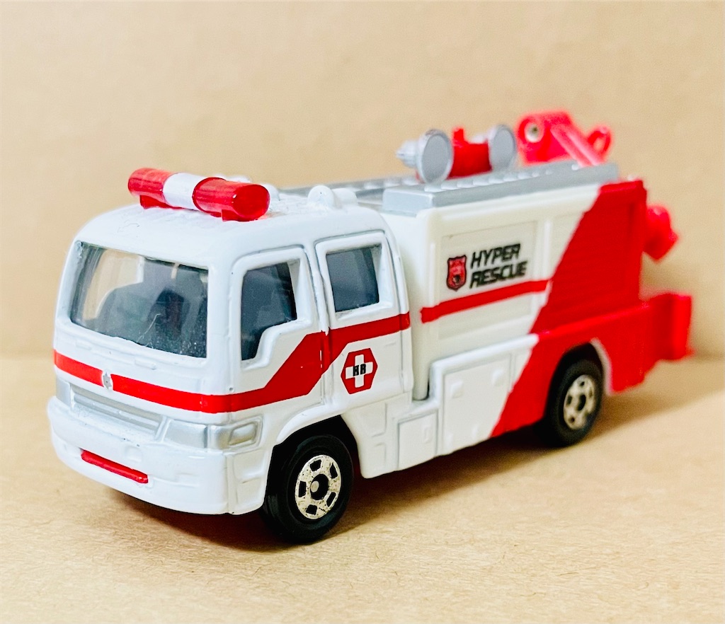 TOMICA RESCUE TRUCK Ⅲ TYPE 救助工作車 トミカギフトセット ハイパー