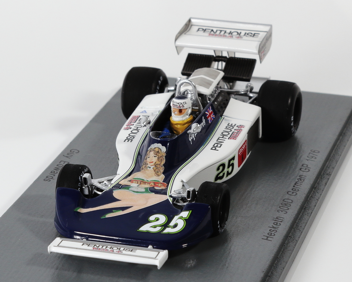 Hesketh 308D 1976 'PENTHOUSE' - 今日はミニカー日和。。。