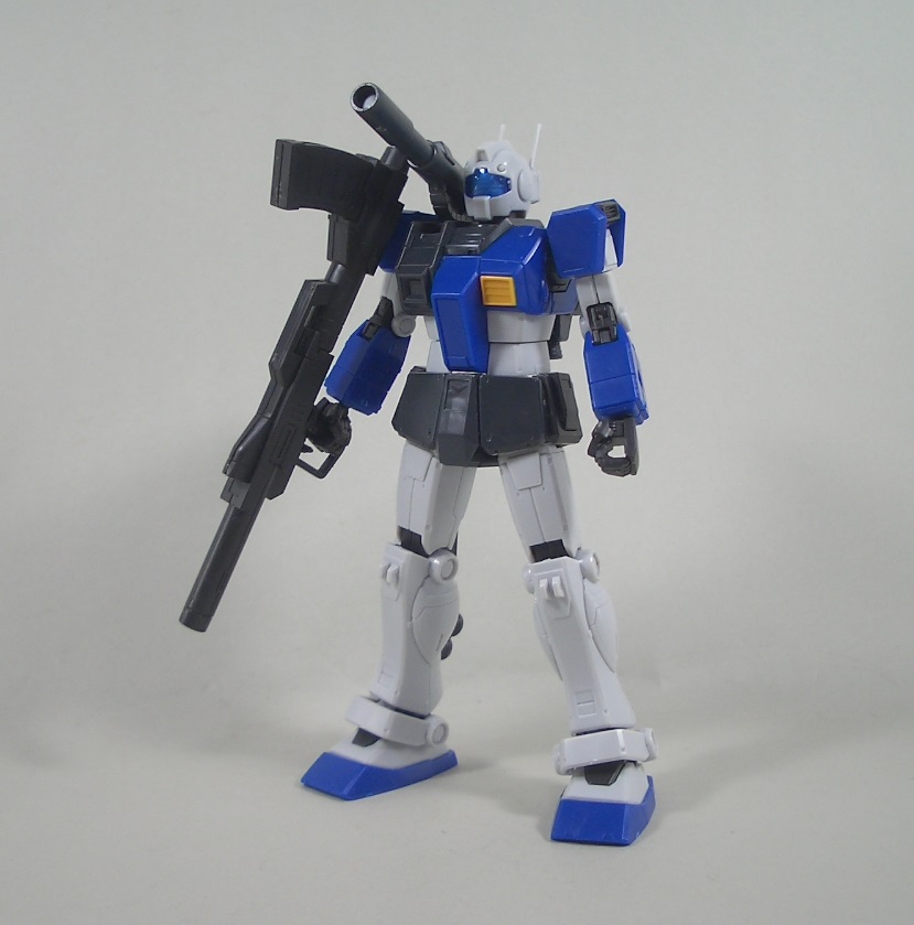 HG ジム・キャノン（ロケット・バズーカ装備） 素組みレビュー - つみ