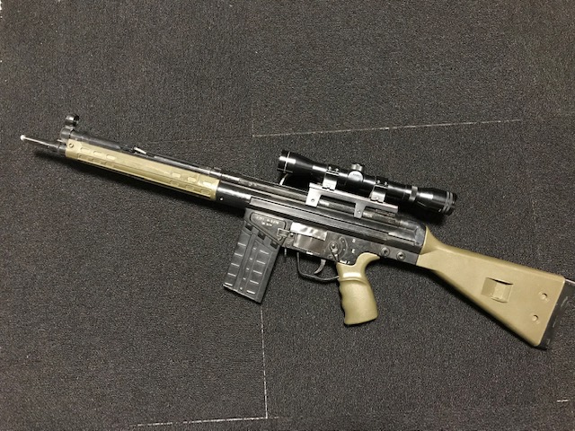 初めてのライフル 東京マルイ「H&K G3A3」エアーコッキング HOPなし