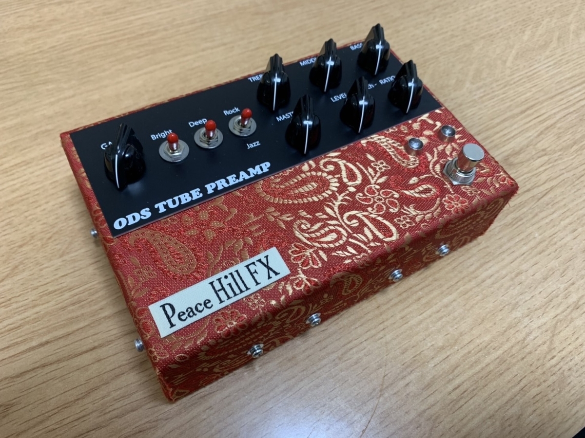 Peace Hill FX 『ODS TUBE Preamp』の研究①概要 - たけのこ音楽室