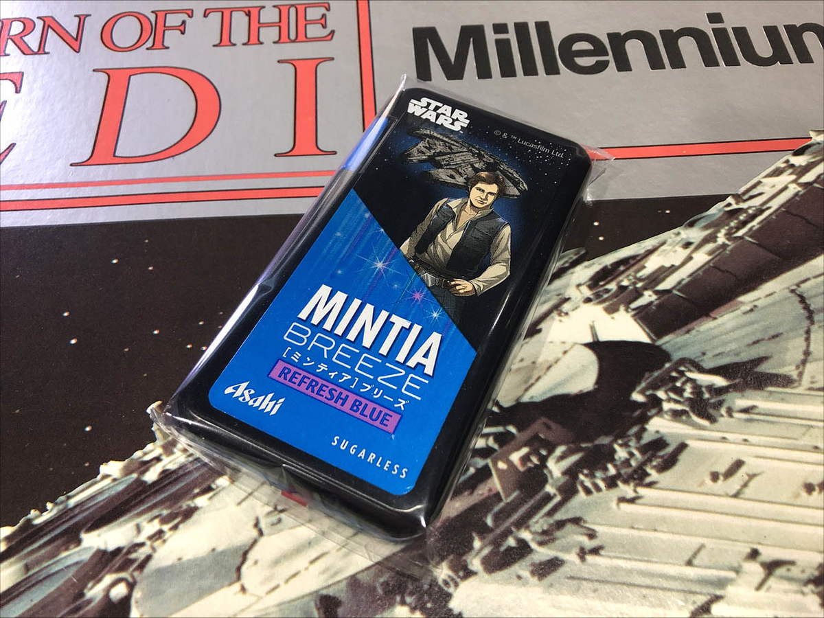 STARWARS GOODS 39 Asahi MINTIA BREEZE STARWARS Han Solo - ENJOY