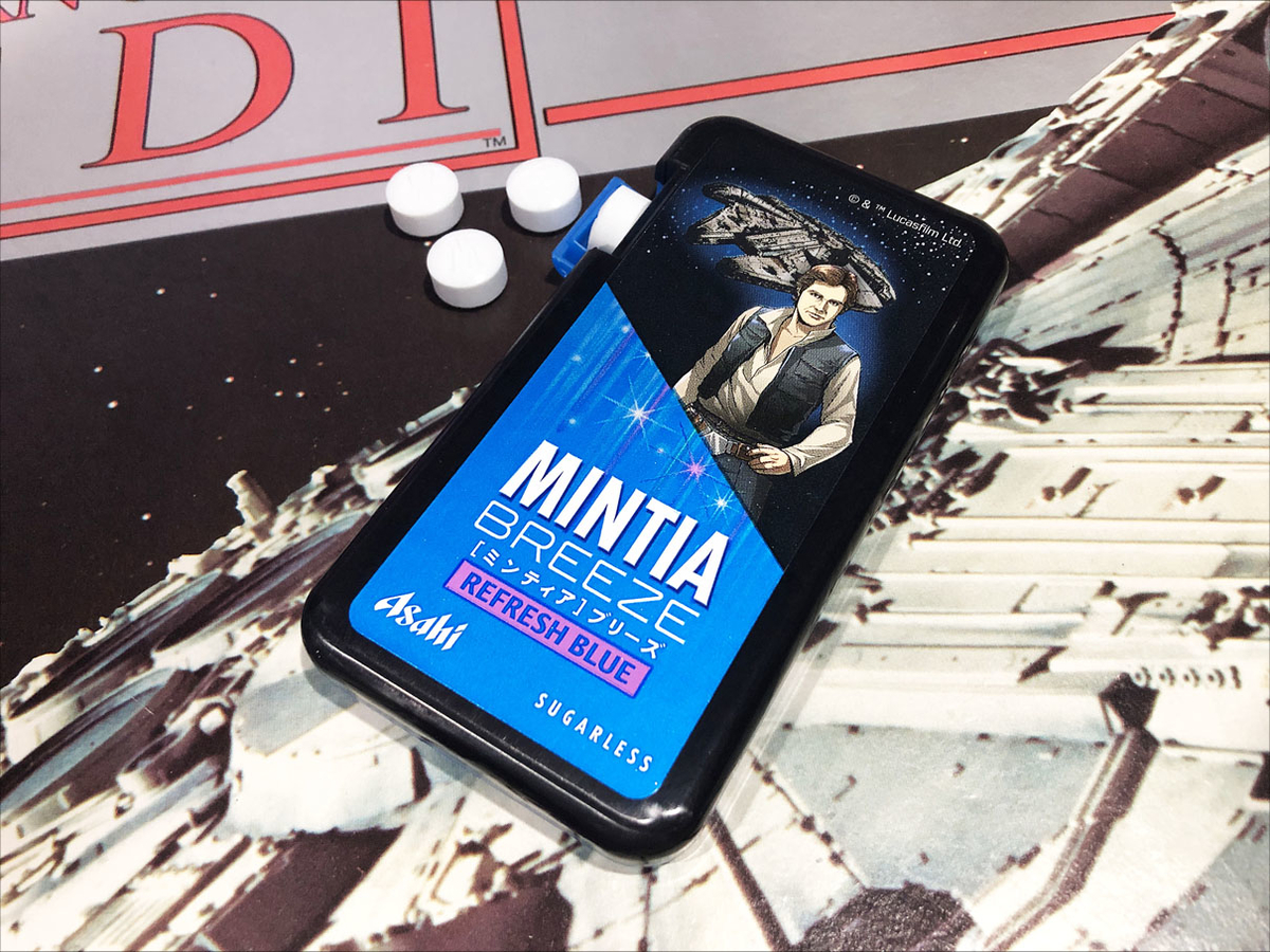 STARWARS GOODS 39 Asahi MINTIA BREEZE STARWARS Han Solo - ENJOY