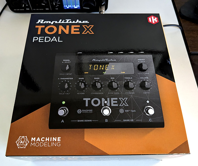 IK Multimedia TONEX PEDAL：買いました - 70歳までにギターを攻略する