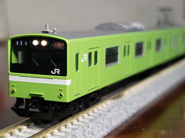 模型】Tomix 98813 201系(JR西日本30N更新車・ウグイス) 入線と考察