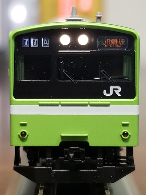 模型】Tomix 98813 201系(JR西日本30N更新車・ウグイス) 入線と考察