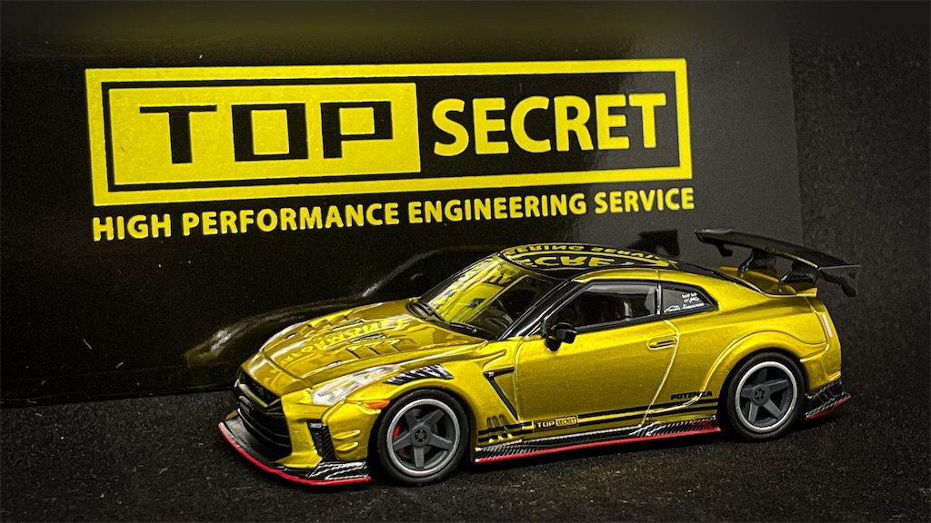 新製品紹介】Inno64 トップシークレットR35 GT-R TAS2024限定 - Mottyo