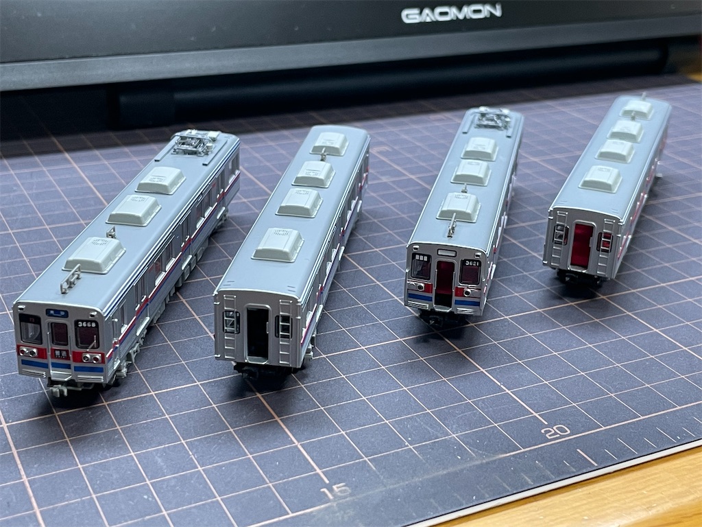 鉄コレ京成3668編成をメイクアップ【1】 - Canvas Of Loose Leaf