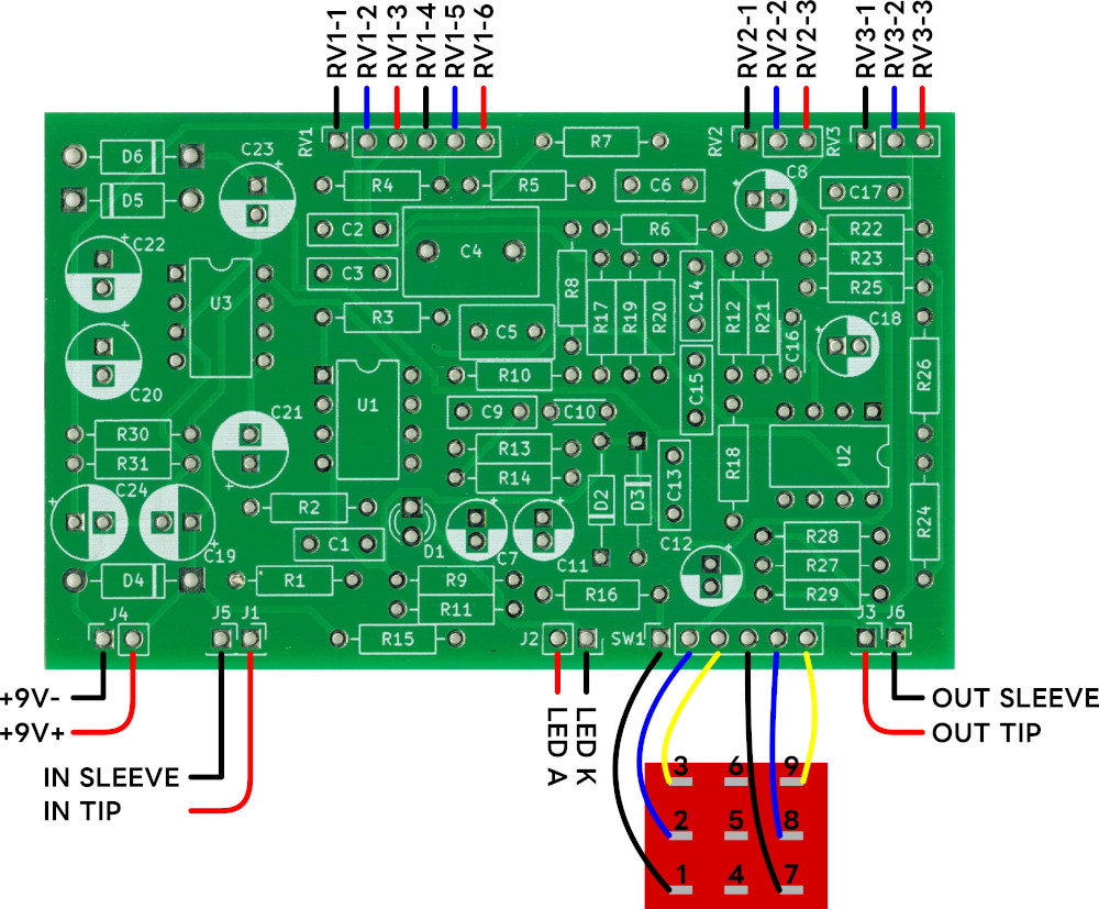 自作ケンタウルスMXR/P金/ゲインアップ/NOSゲルマダイオード使用 2026
