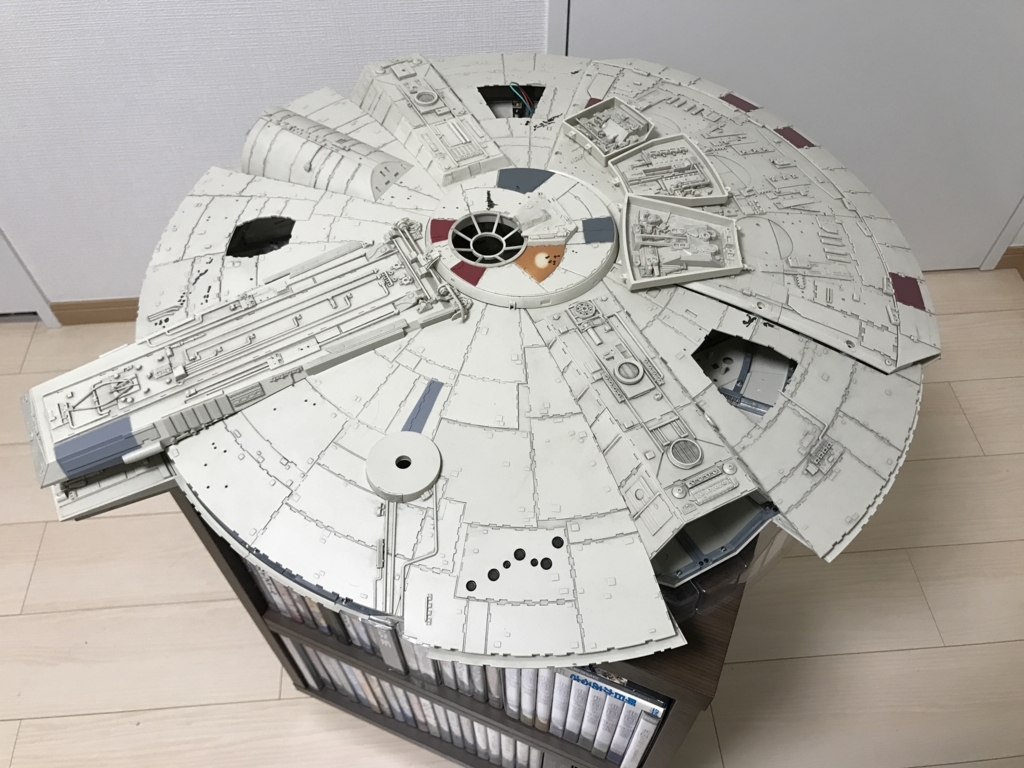 週刊スター・ウォーズ ミレニアム・ファルコン 製作日誌 ～その1