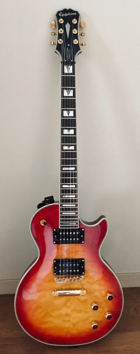 Prophecy Les Paul Custom Plus GX＝ギブソンピックアップを搭載した