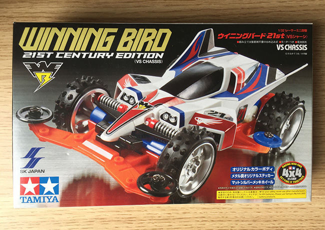ミニ四駆】 その2 復帰2号「ウイニングバード 21st」 - 新米パパの