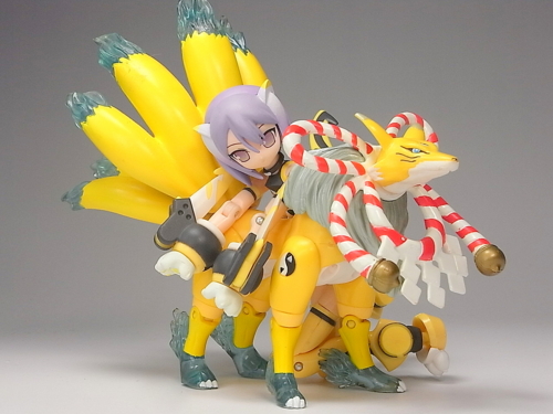 バンダイ デジモンテイマーズ D-Real キュウビモン レビュー - YOの玩具箱