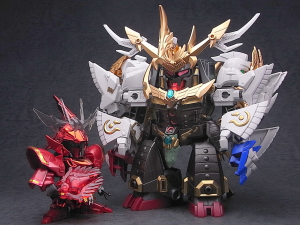 バンダイ BB戦士 三国伝 戦神合身 蚩尤ガンダム レビュー - YOの玩具箱