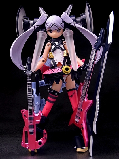 武装神姫 エレキギター型MMS ベイビーラズ レビュー - YOの玩具箱