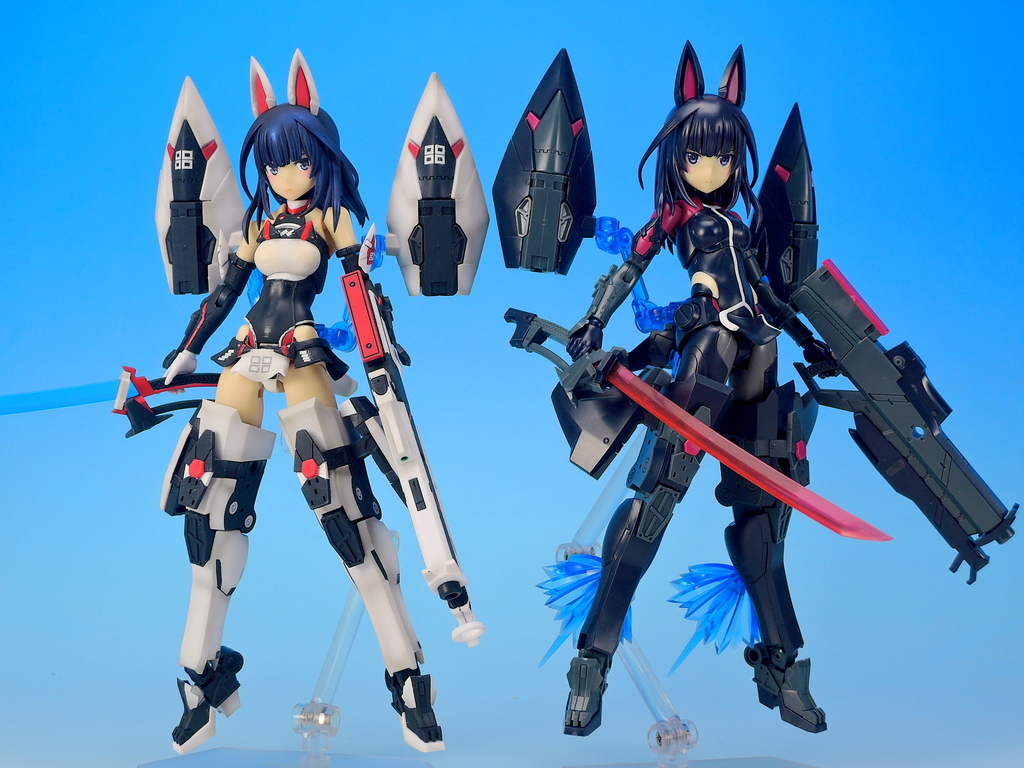 メガミデバイス アリス・ギア・アイギス吾妻 楓【皆伝】 を作る - YOの