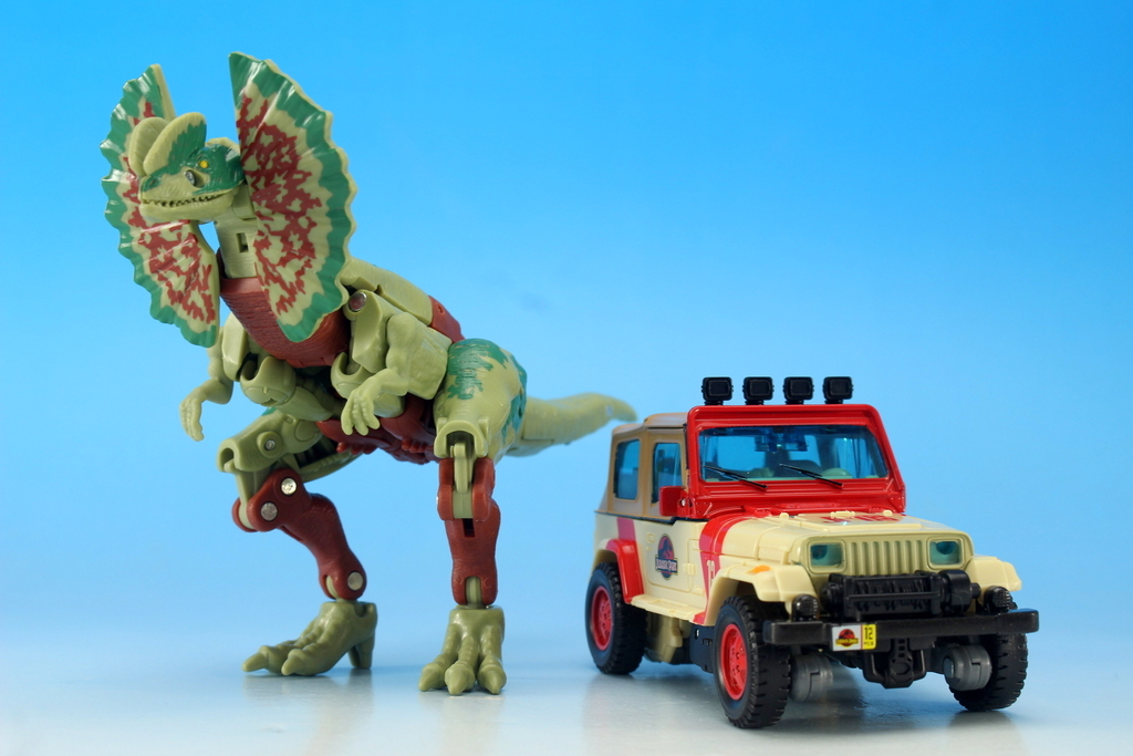 JURASSIC PARK × TRANSFORMERS ディロフォコン＆JP12 - YOの玩具箱