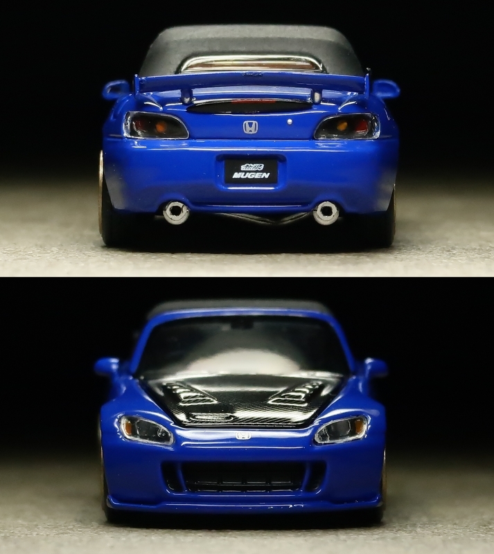 ミニカーレビュー】 Motorhelix 1/64 - Honda S2000 Mugen (Blue) 前編