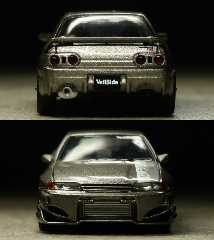 ミニカーレビュー】 Mini GT 1/64 - Nissan Skyline GT-R R32 Veilside