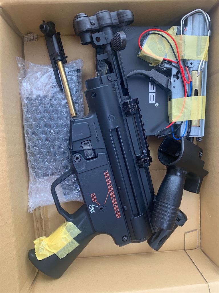 東京マルイ MP5k t238組み込み - えあそふと げのカスタムmemorandum