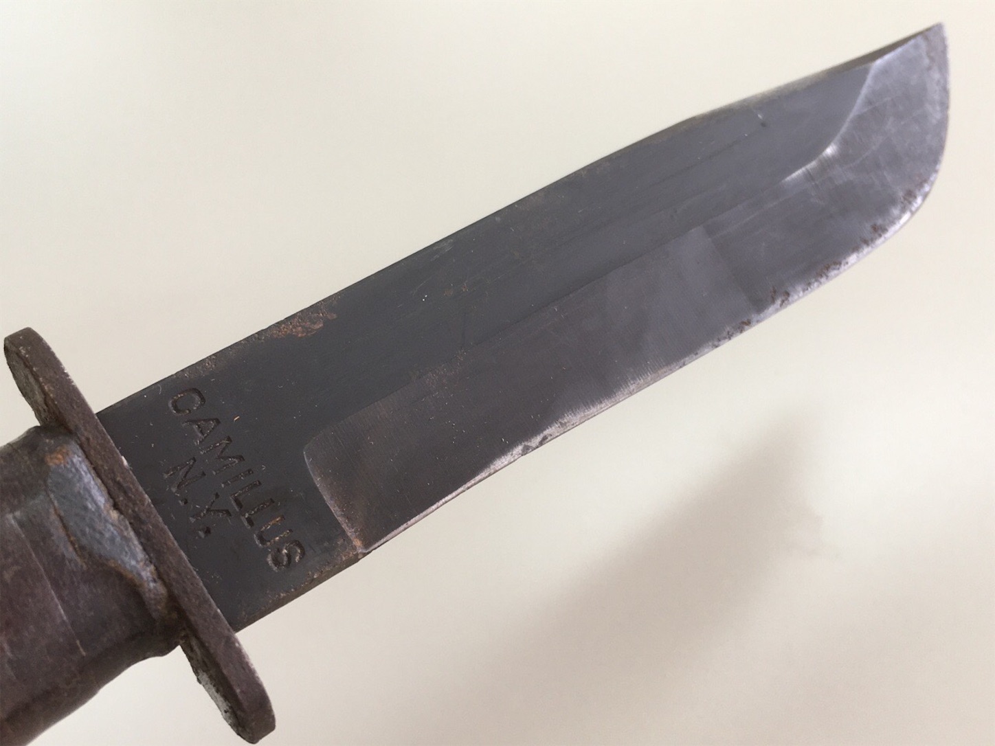 米海軍・カミラス社製USN Mark 1ナイフ／シース付き（良品） 米海軍