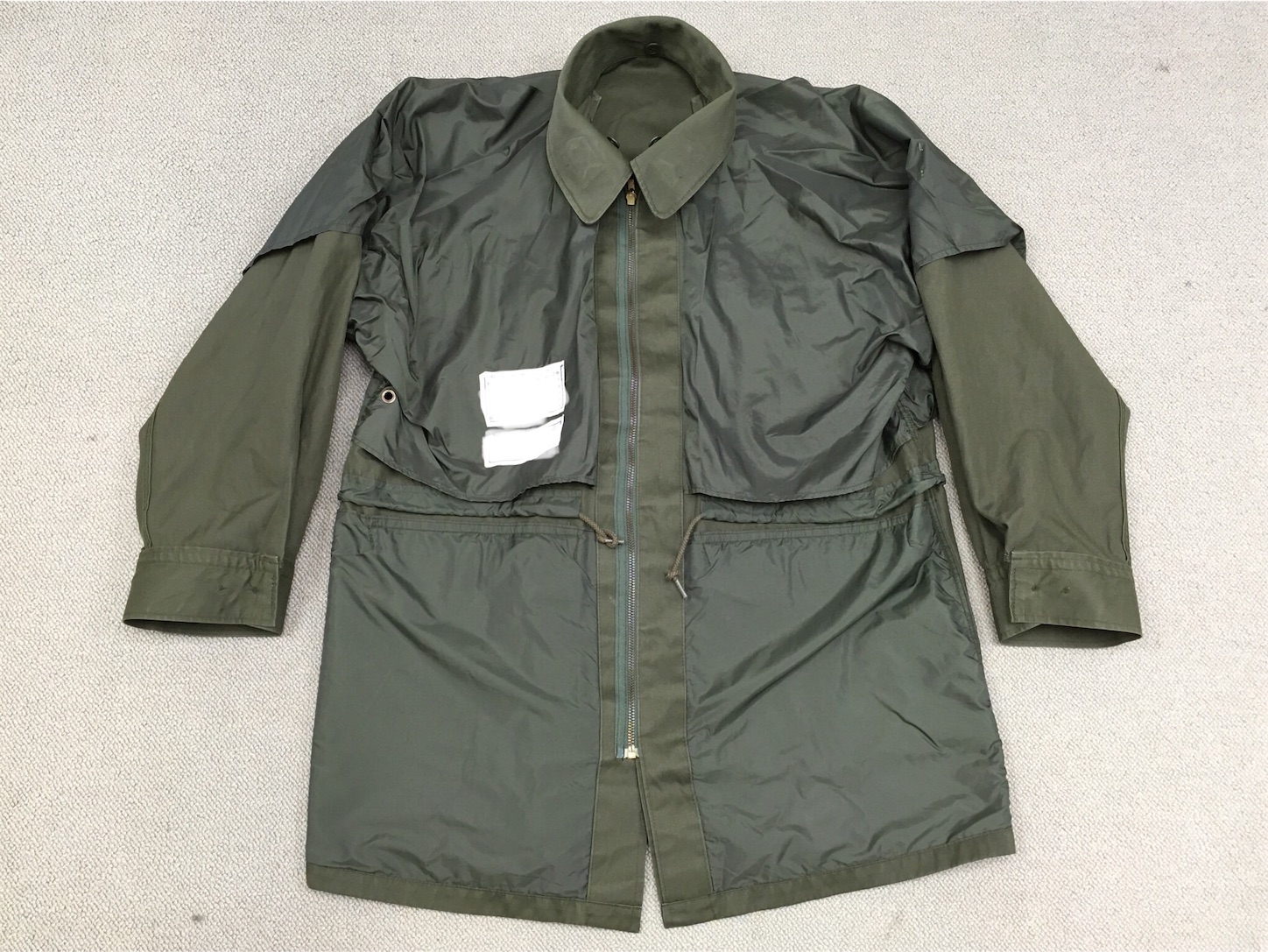 自衛隊版フィールドジャケット！【自衛隊装備品】陸上自衛隊作業外被
