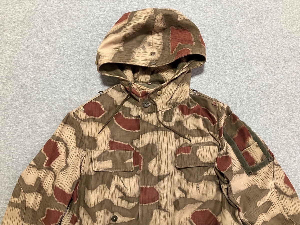 修理再生品です！【旧西ドイツ】国境警備隊（BGS）防寒迷彩パーカー