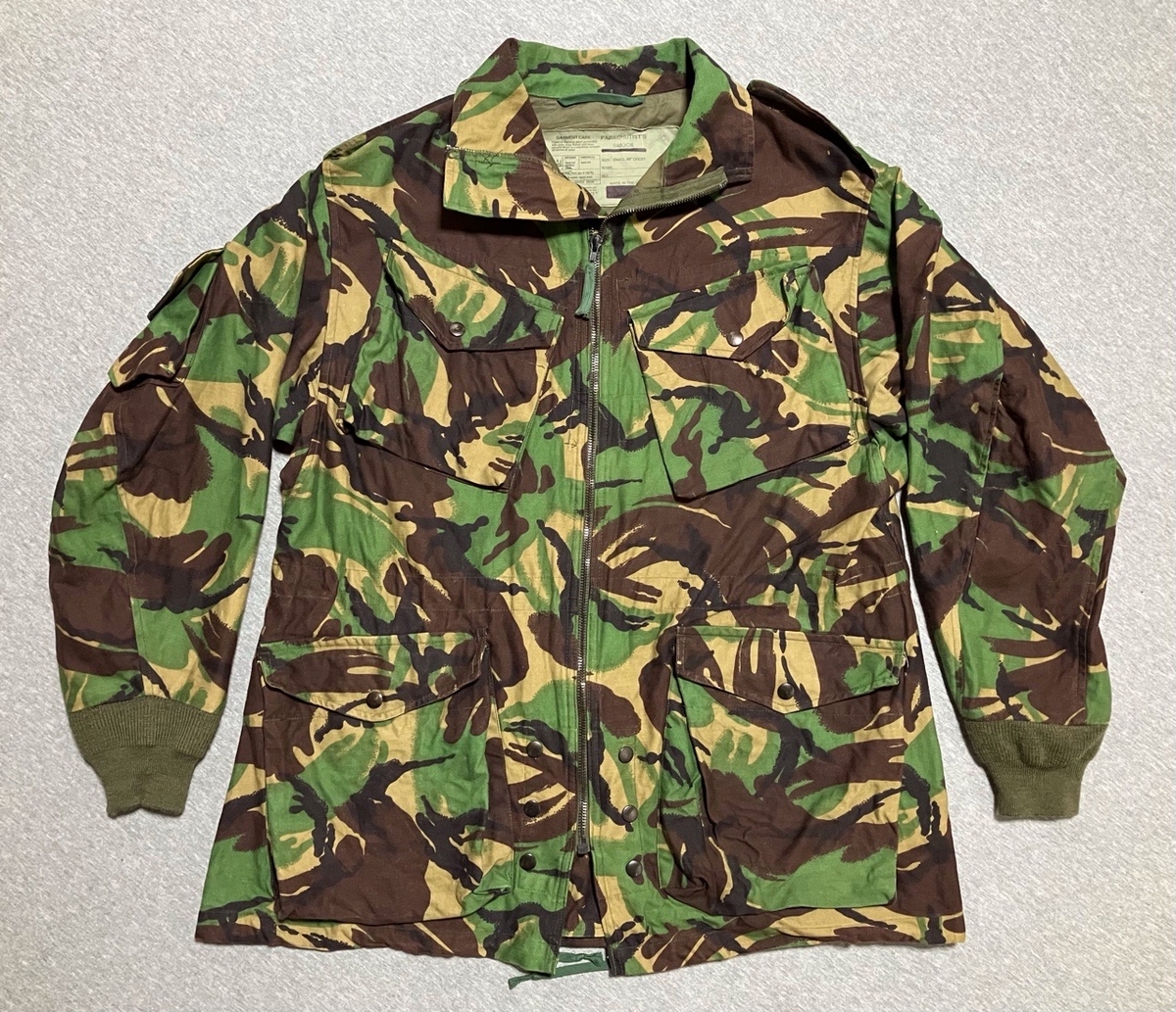 官給品に準じた仕様です！【イギリスの軍服】陸軍空挺迷彩スモック