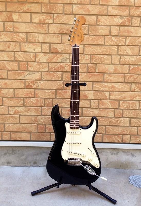 1997 Fender Tex Mex Stratocaster Pre Jimmie Vaughan ～ Black/Rose